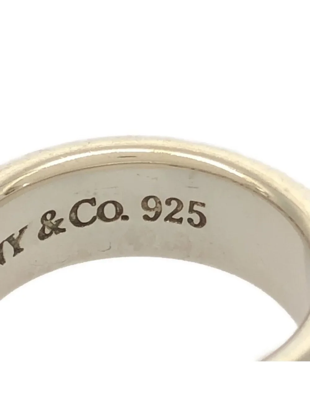 Tiffany & Co 1837 Ring Silver 925 Total Weight 7.7